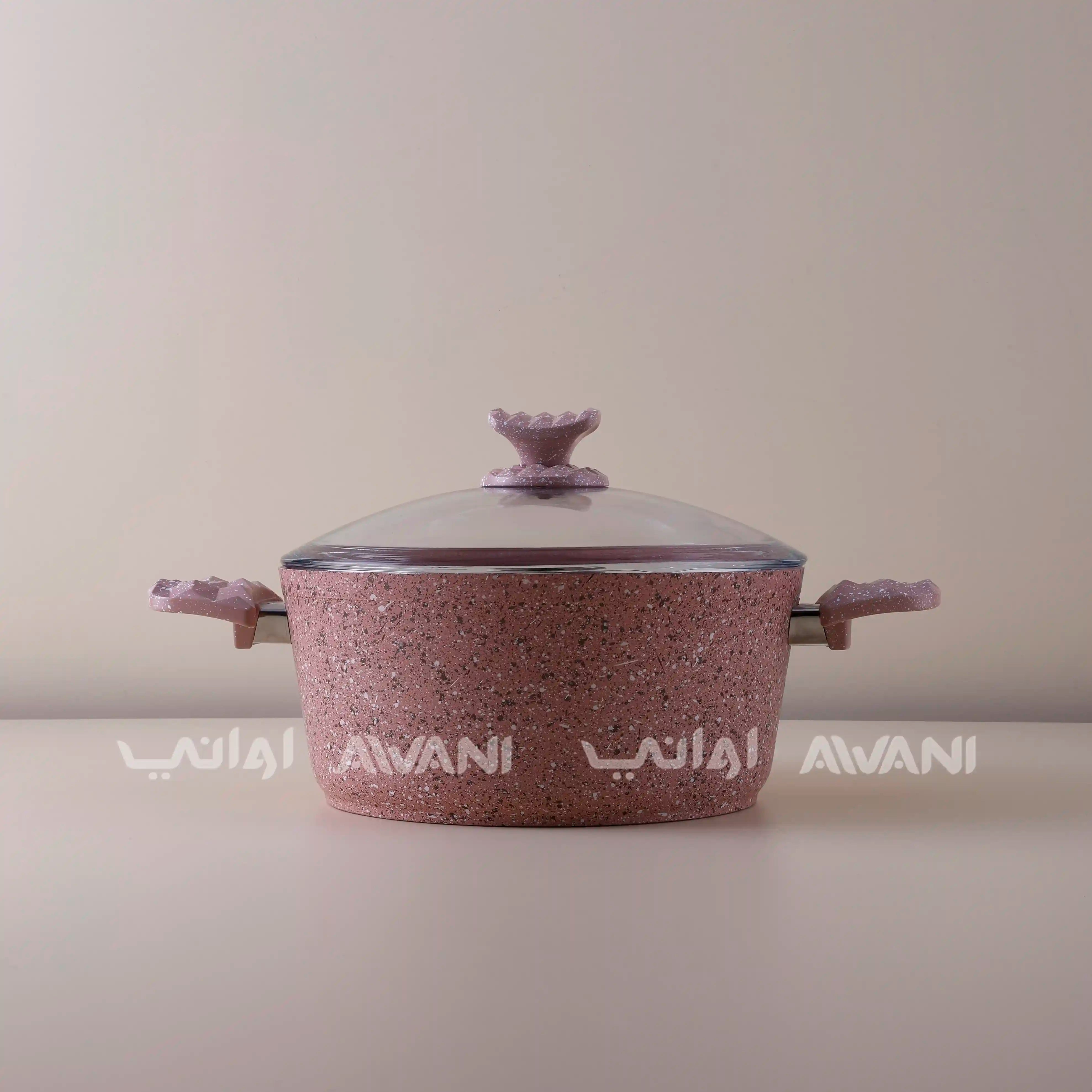Granite  26CM Pink Casserole