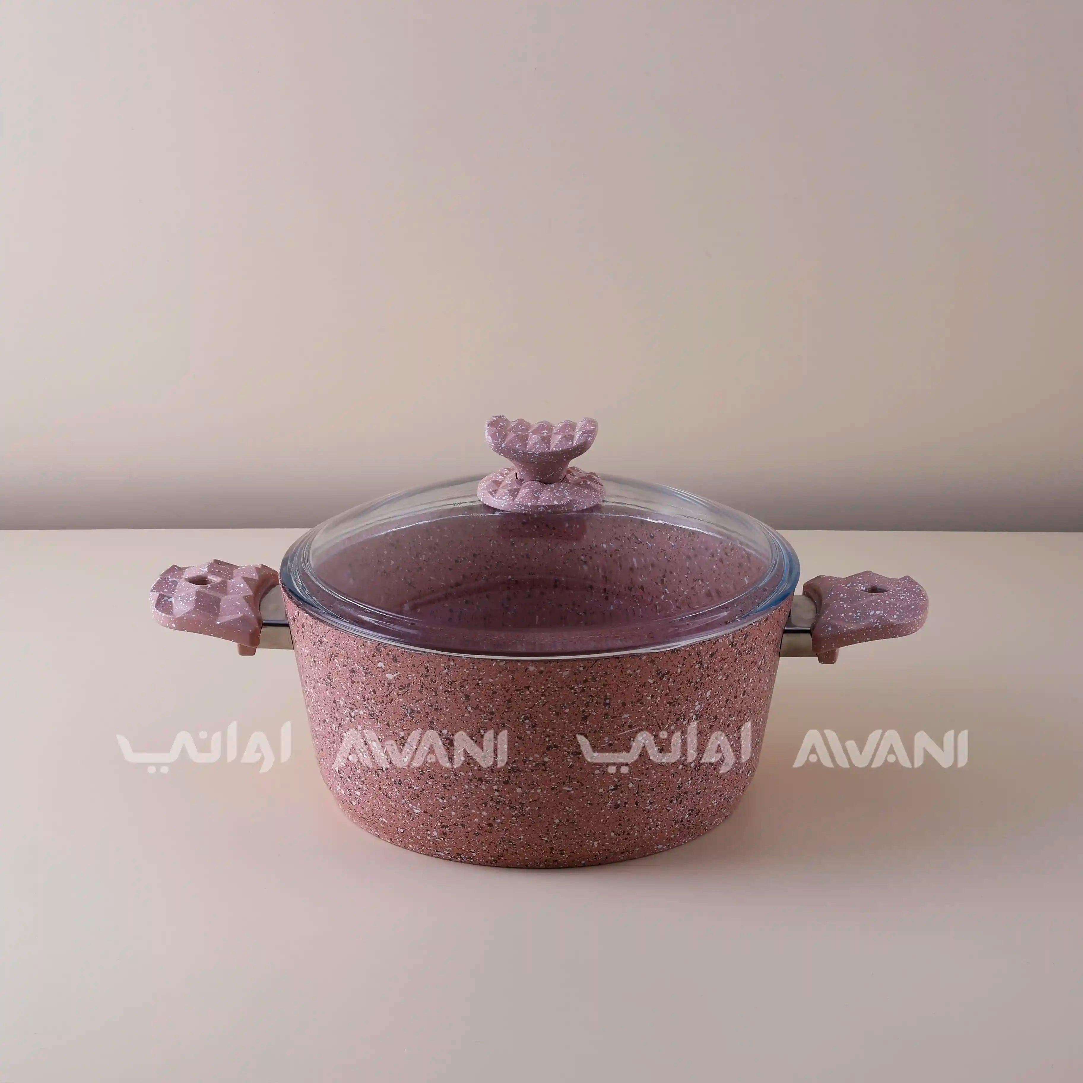 Granite  26CM Pink Casserole