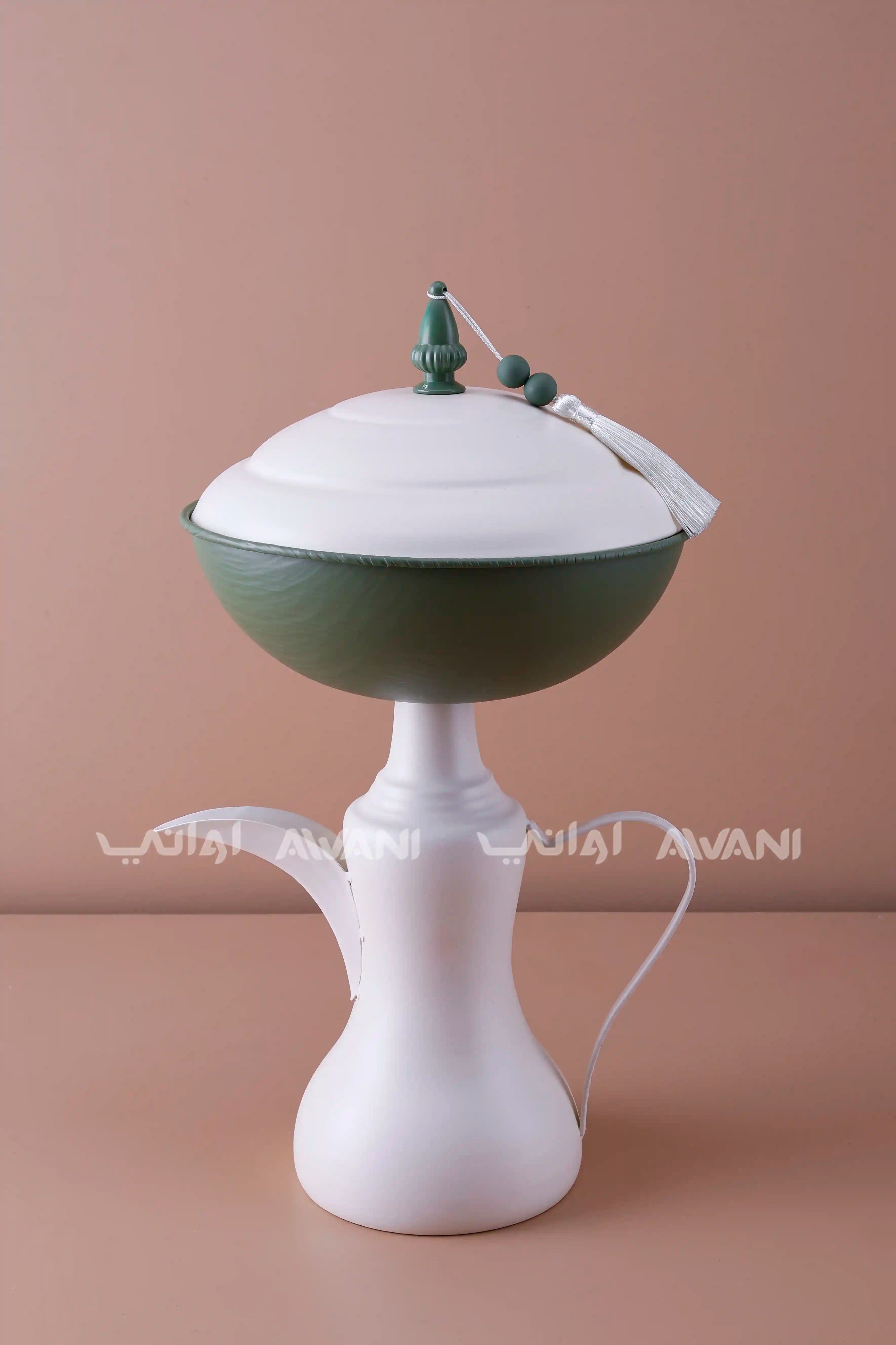 Elegant Sage Green Dates Bowl