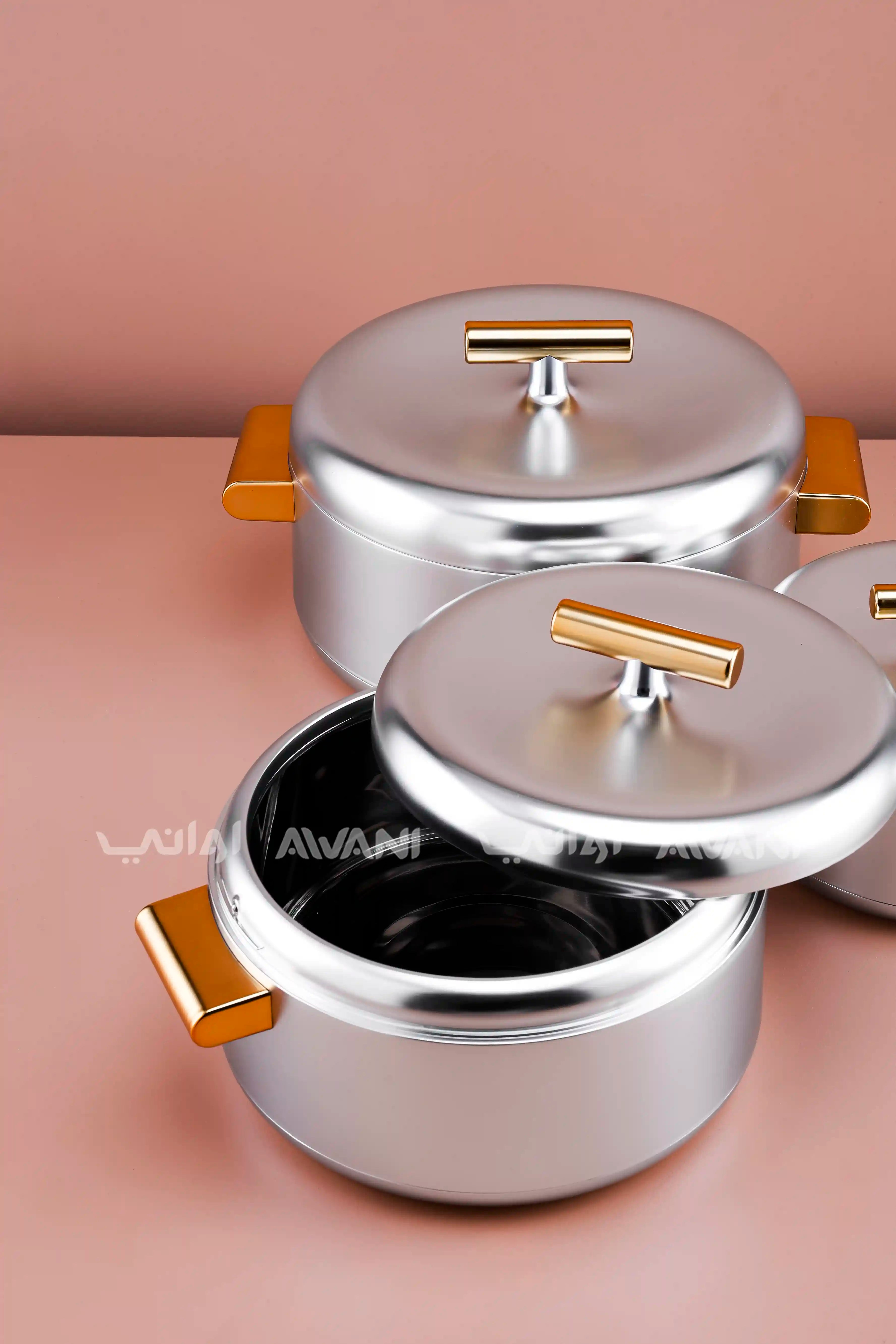 MC/MG  HOT POT 3PCS SET 2000 ml  | 1000ml  | 350 ml