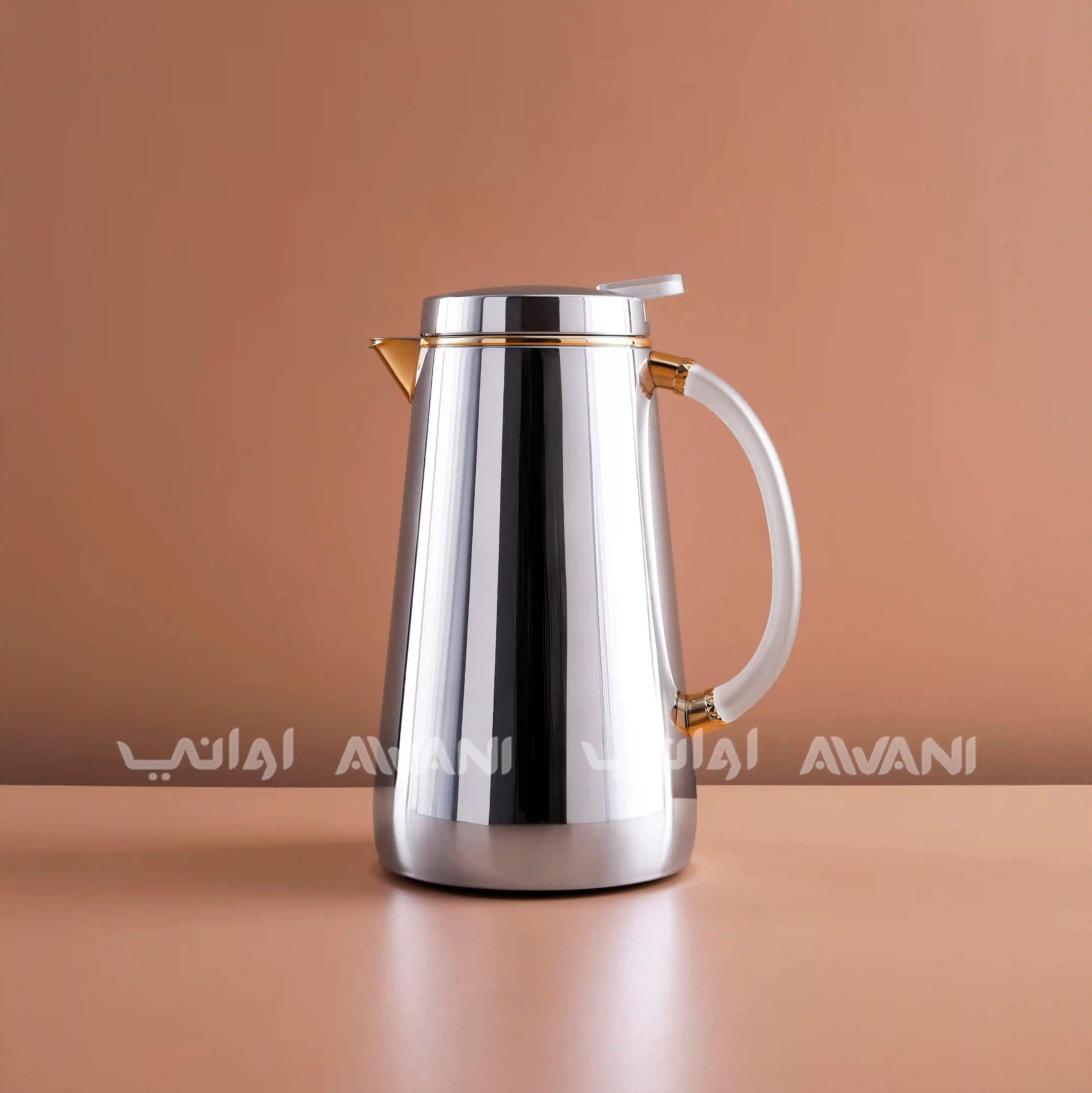 Gold Flask – 0.7ML | Hot & Cold with Clear Handle