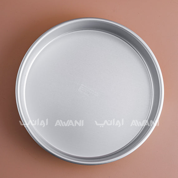 Aluminum Cake Pan - Heavy Duty Cake Tray for Kitchen, Hotel, Restaurant - Plain