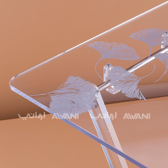 Acrylic Table - Silver