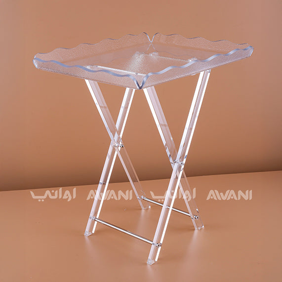Clear acrylic Wave table