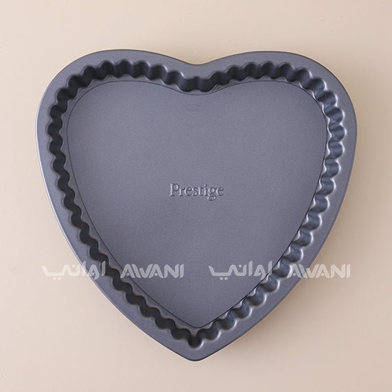 Premium Non-Stick Bundt Cake Pan – Heart Design, | Gray Color
