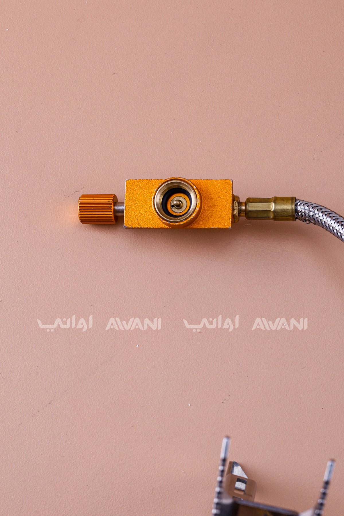 Portable Camping Stove with Folding Supports