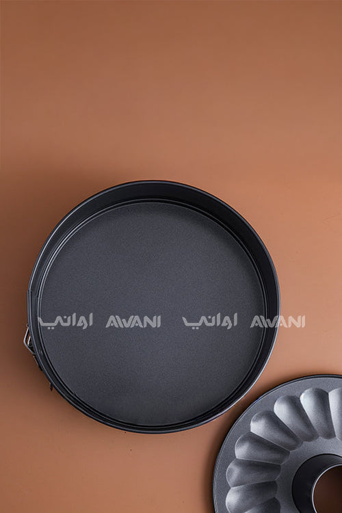 Spring Tart and Bundt form Pan - Black