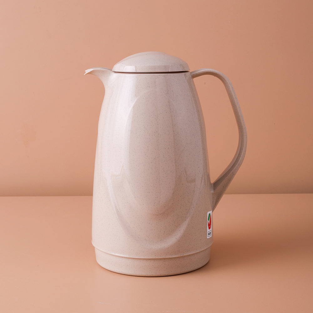 Lite Chocolate  Color Vacuum Flask Set – 1L– Plain