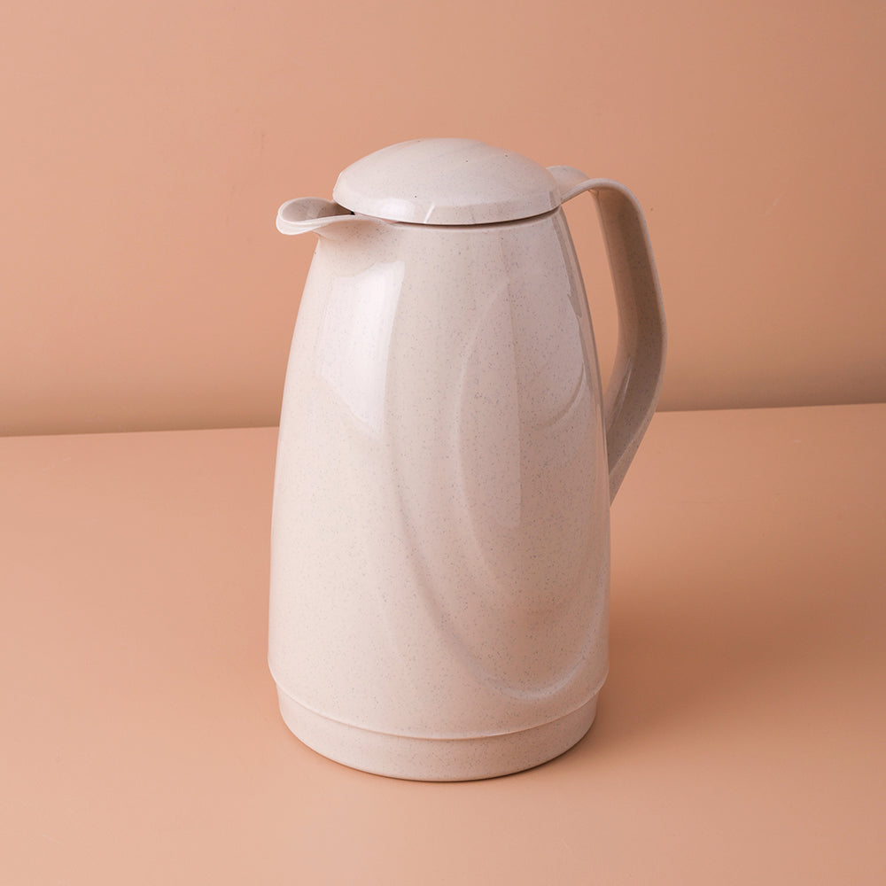 Lite Chocolate  Color Vacuum Flask Set – 1L– Plain