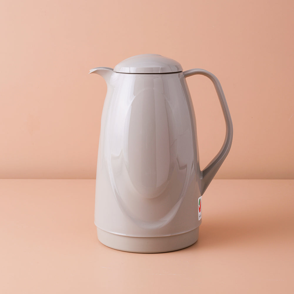 Gray Color Vacuum Flask Set – 1L– Plain