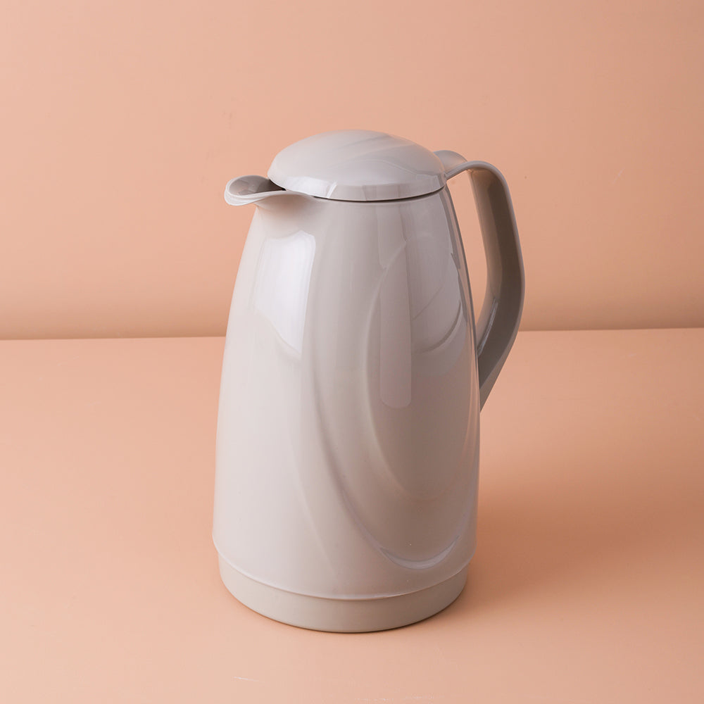 Gray Color Vacuum Flask Set – 1L– Plain