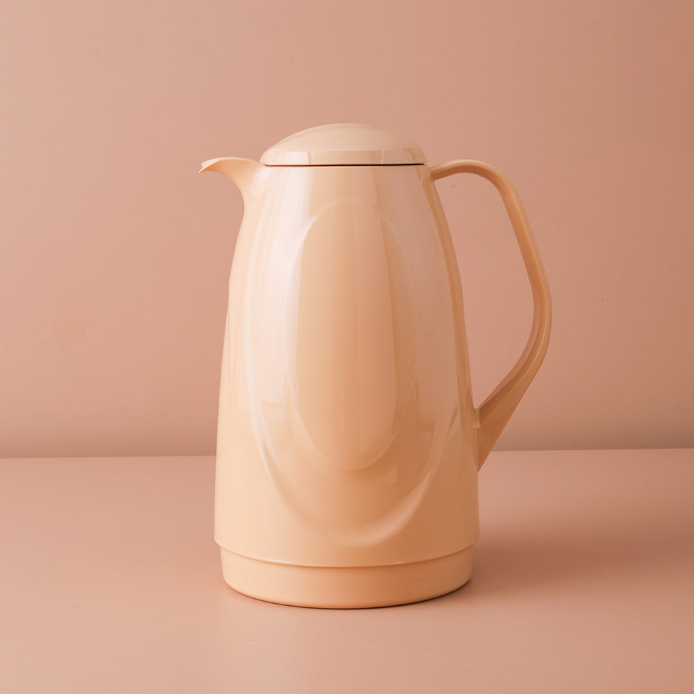 Orange Color Vacuum Flask Set – 1L– Plain