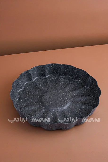Round Design Tart Pans | cake | Black Color  - 20 Cm