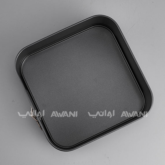 Nonstick Baking Tray Set – Teflon-Coated Cake Pans with Removable Bottom & Lockable Molds | Rec