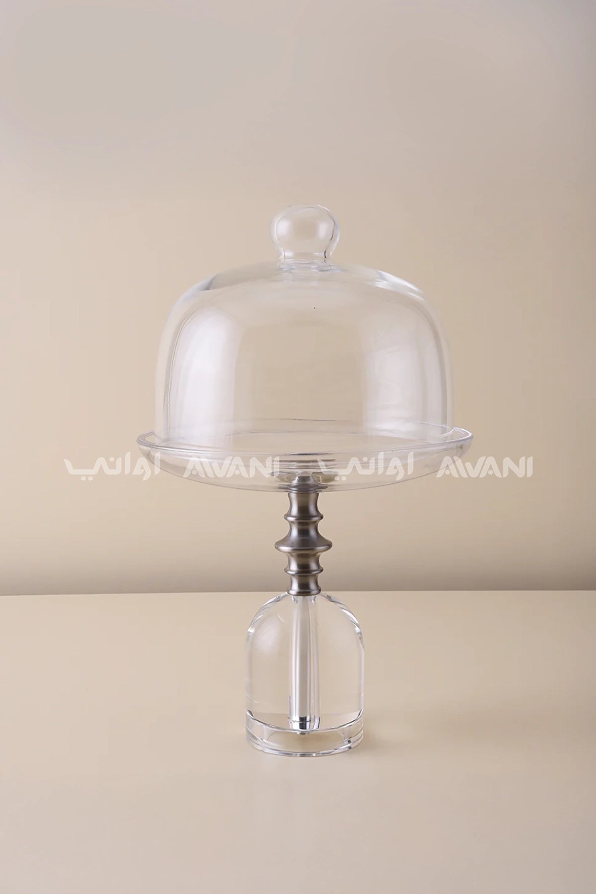 Household Fruit Plate Crystal Glass Fruit Bowl