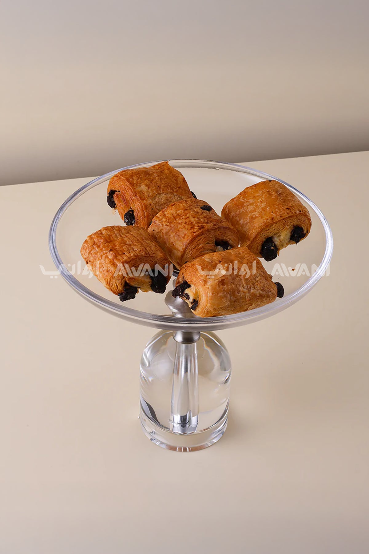 Household Fruit Plate Crystal Glass Fruit Bowl