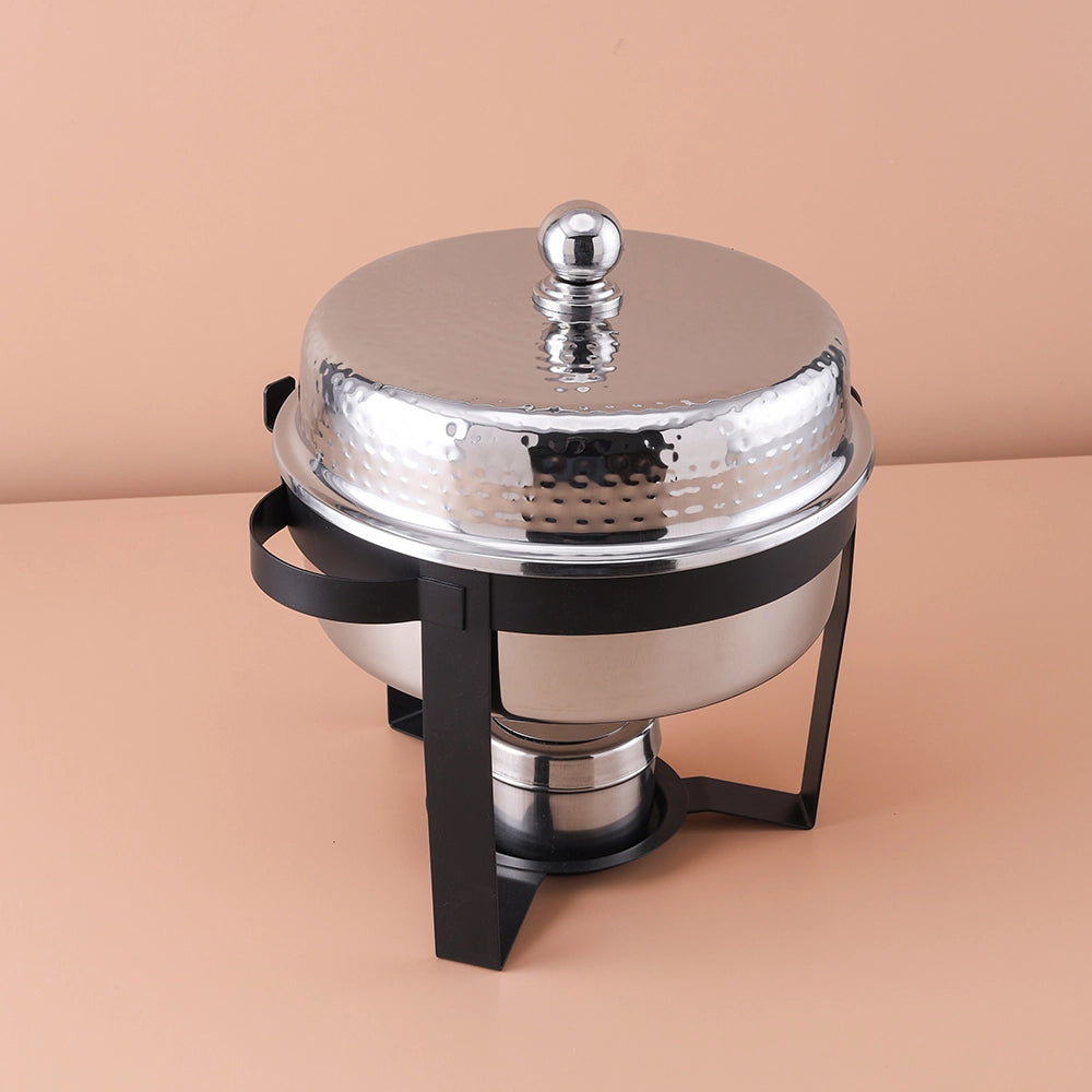 Tri-Glow 3L Chafing Dish – Silver & Black
