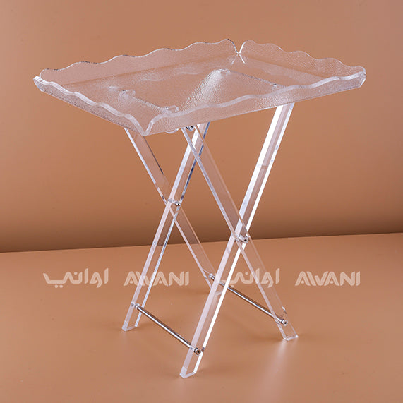 Clear acrylic Wave table