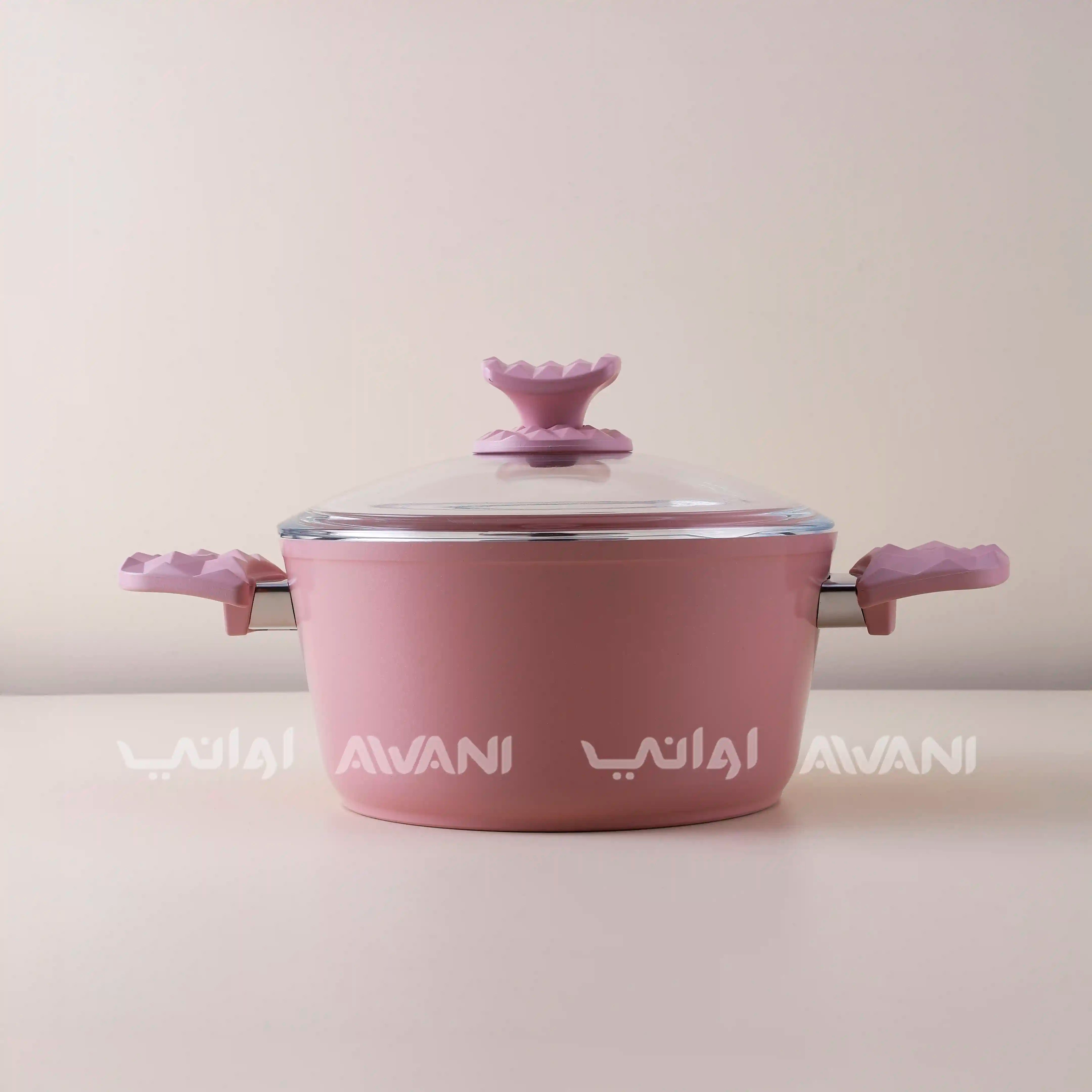 22 CM Pink Casserole
