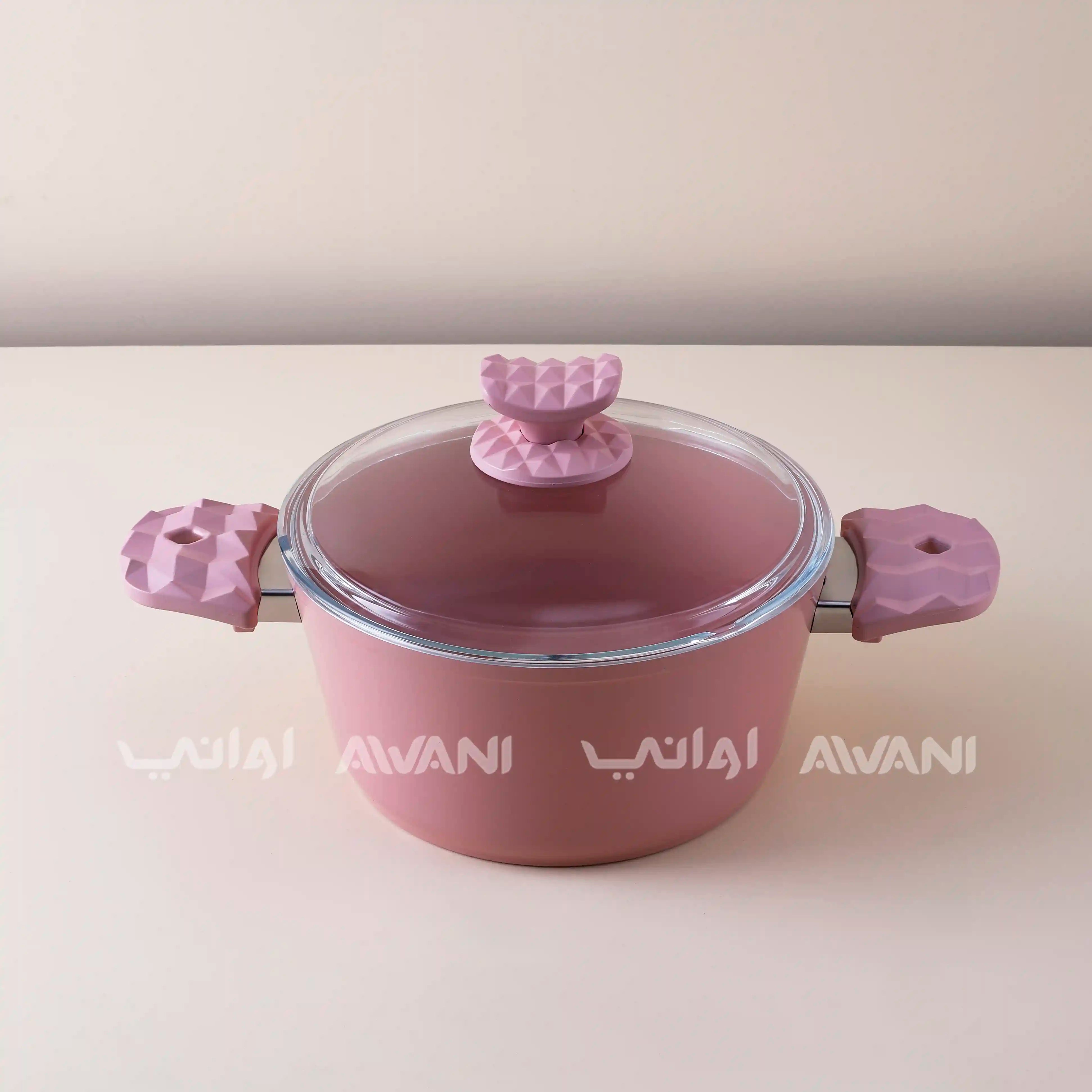 22 CM Pink Casserole