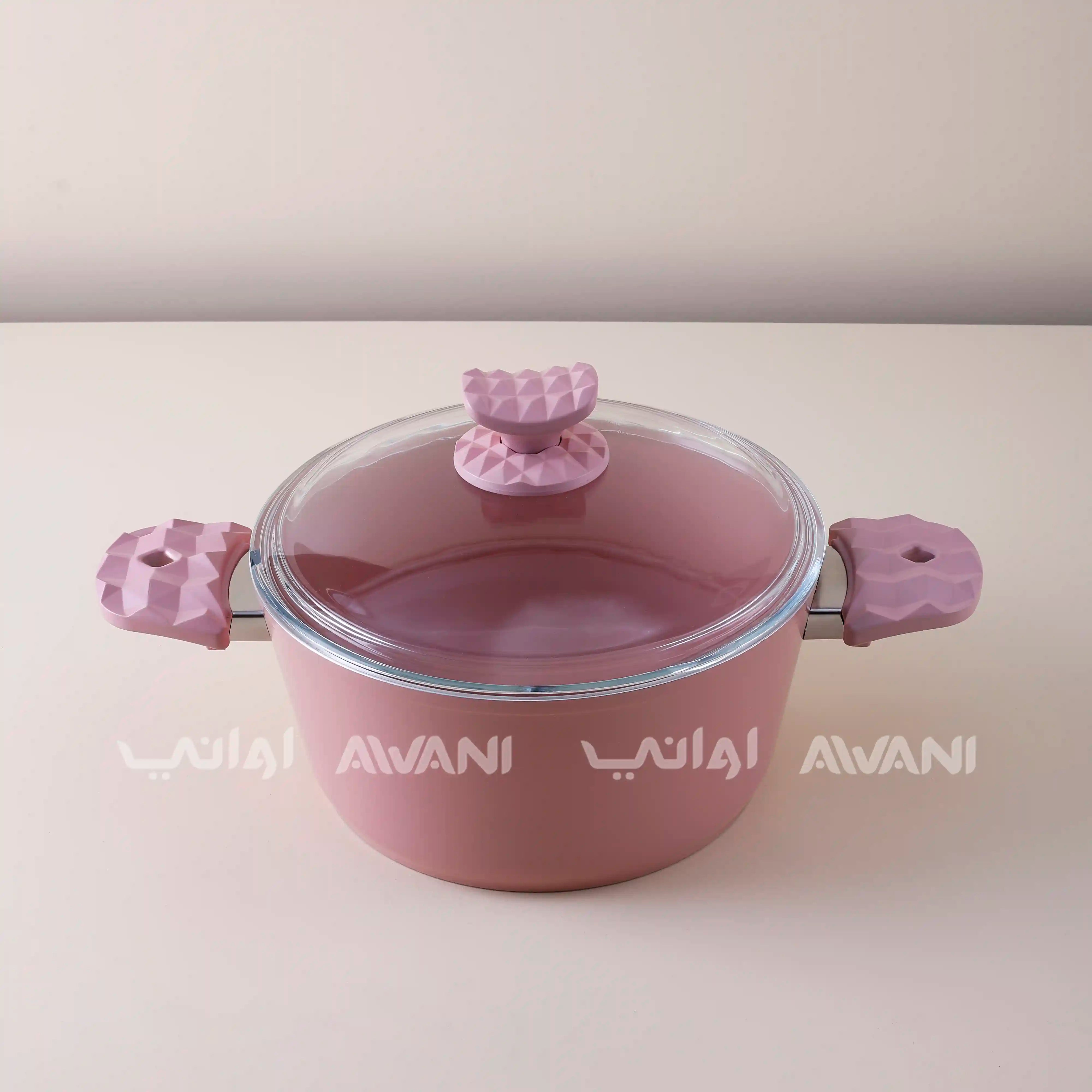 24CM Pink Casserole