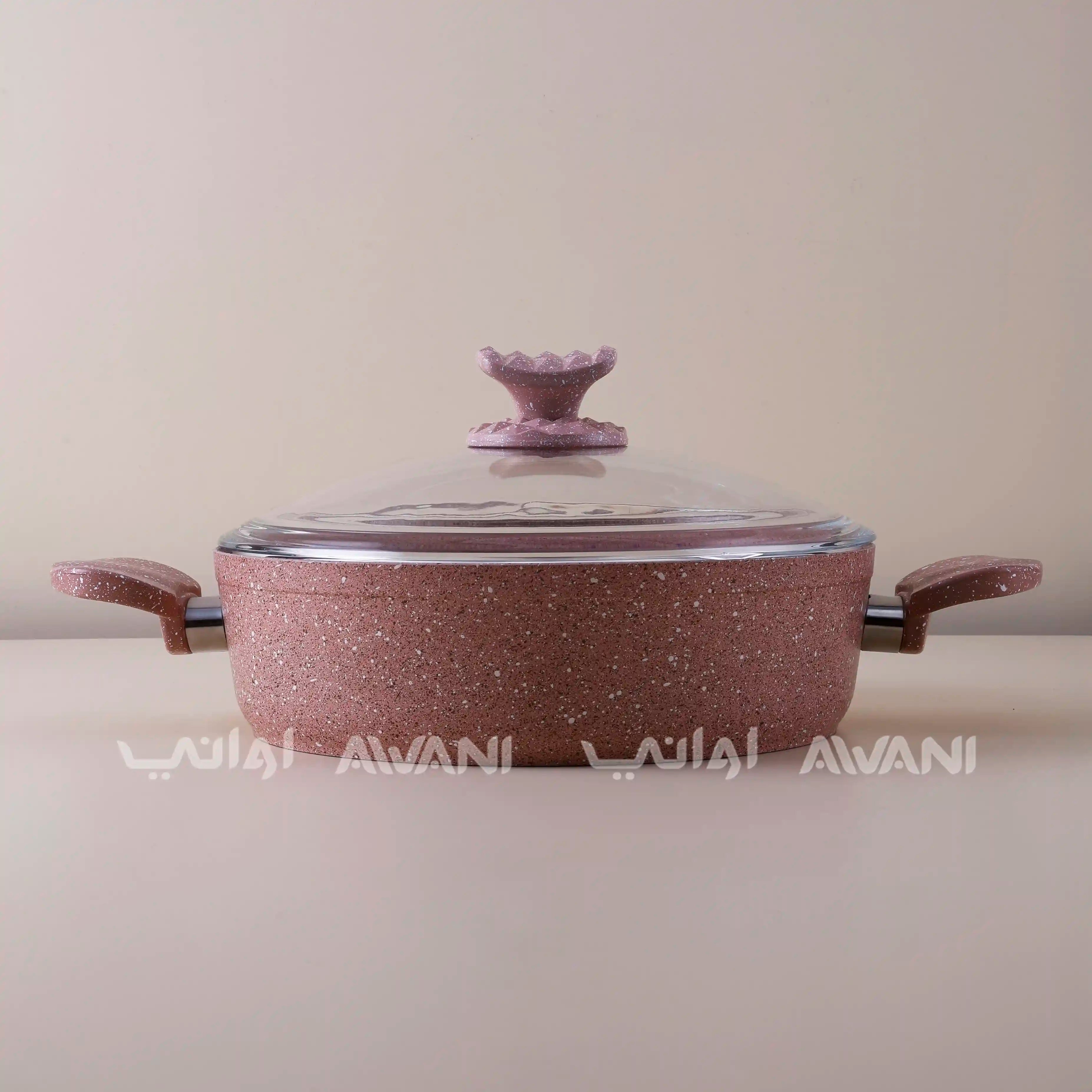 Granite  26CM Pink Casserole