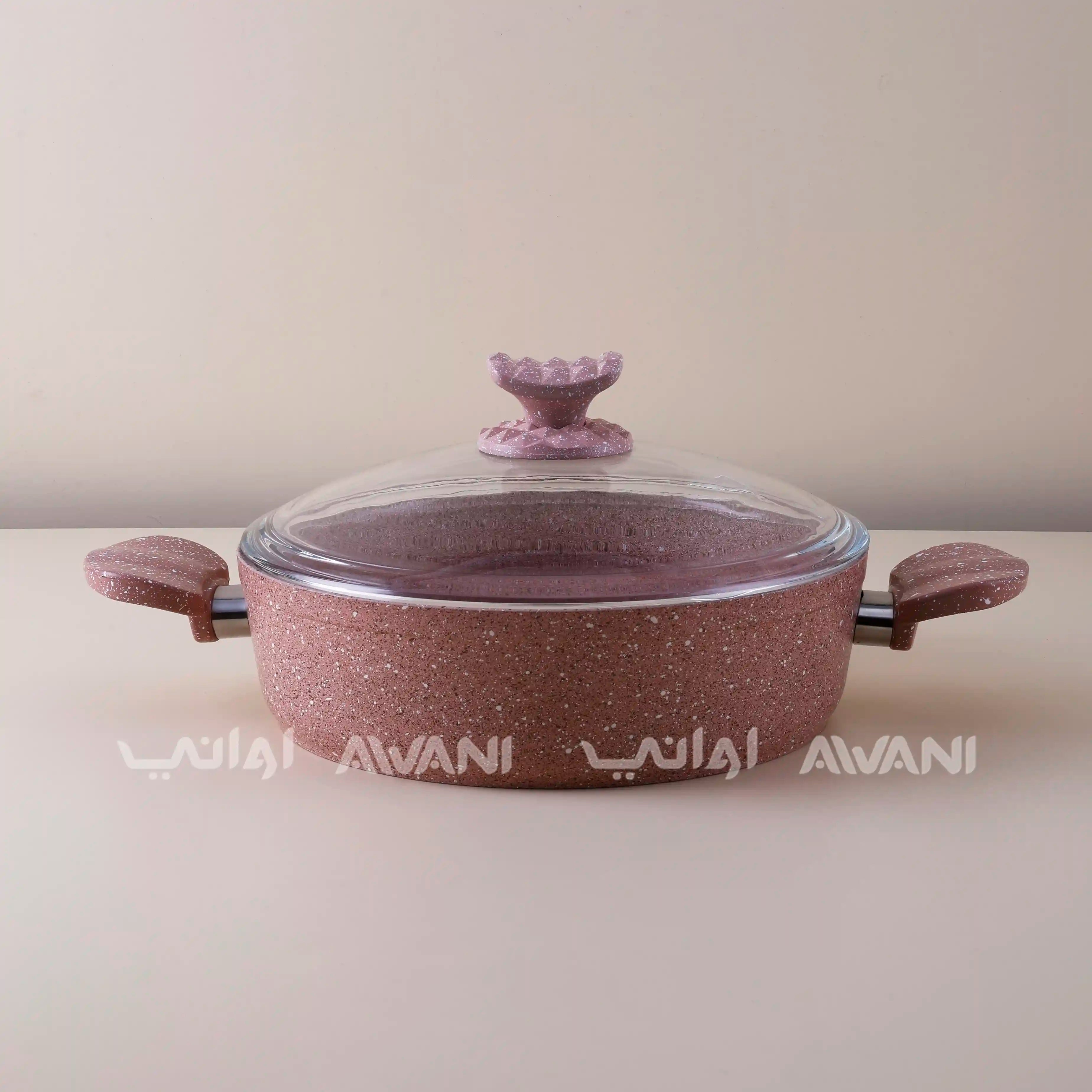 Granite  26CM Pink Casserole