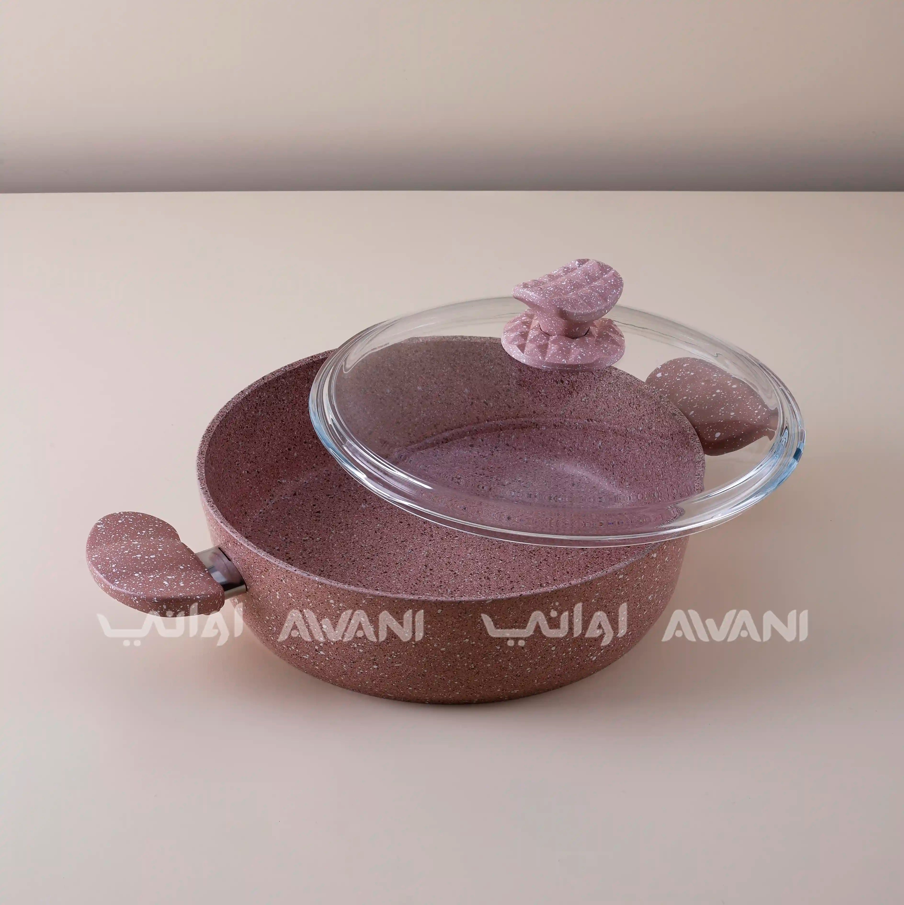 Granite  26CM Pink Casserole