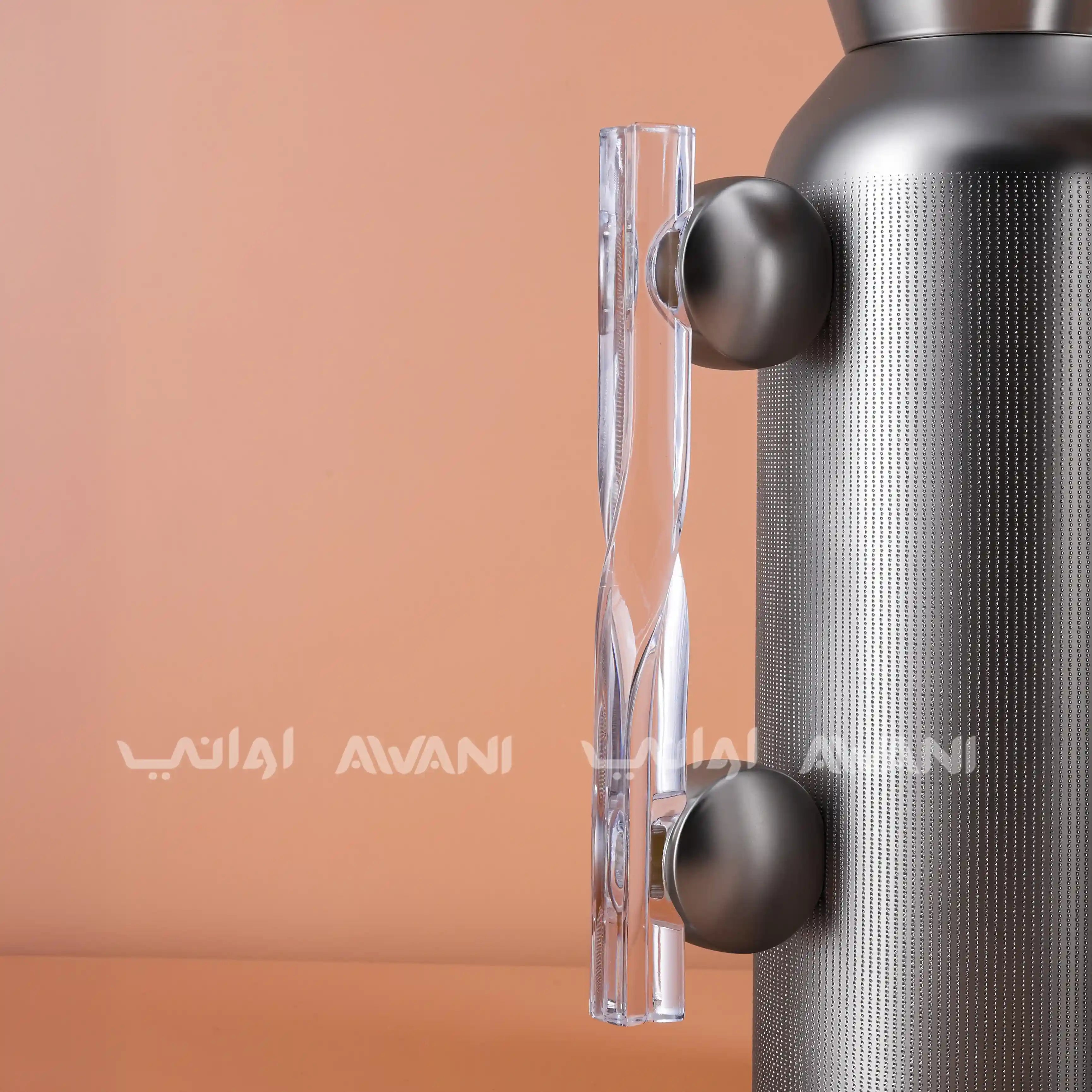Stainless Steel Flask Set – Matt Silver Color 1 L