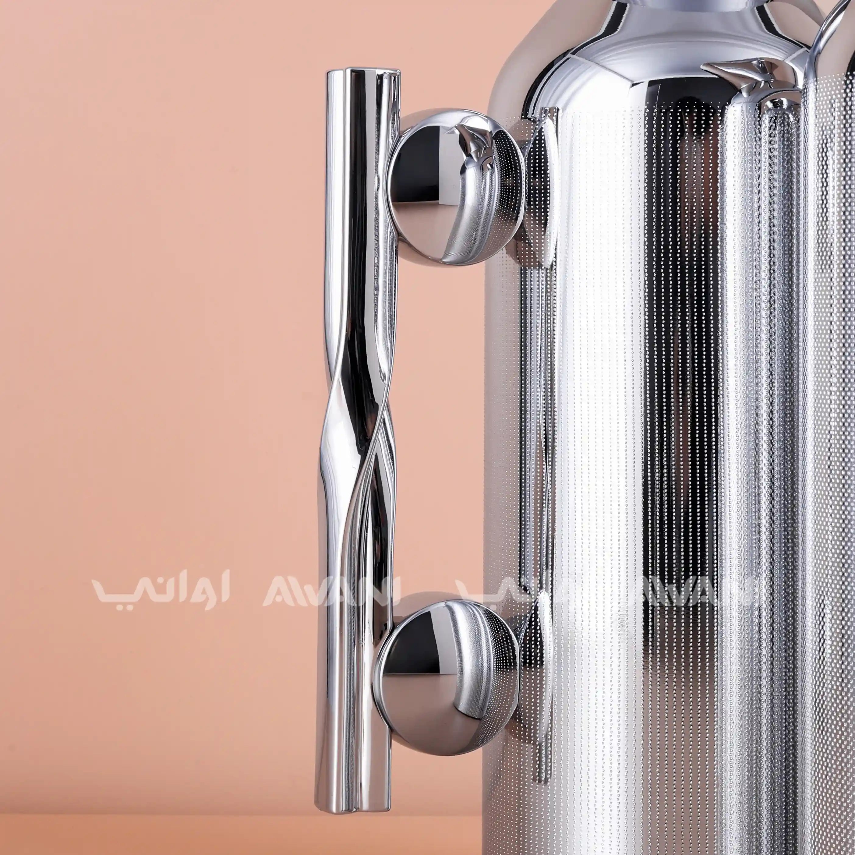 Stainless Steel Flask Set – Silver Color 1 L