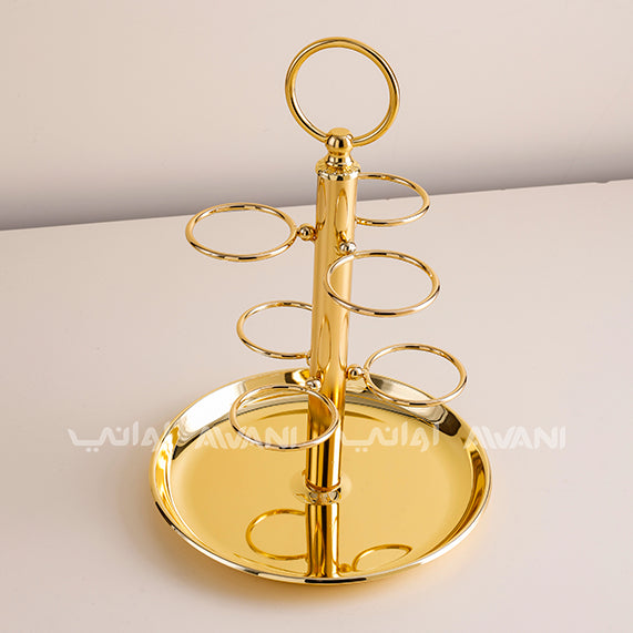 Gold Cawa Cup 6 Rings