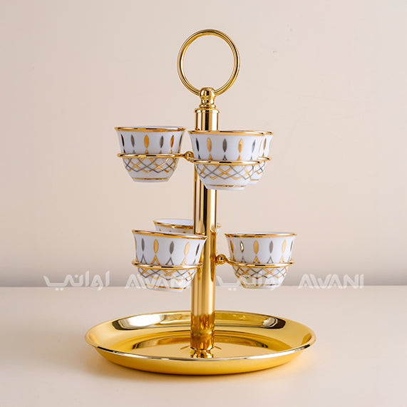 Gold Cawa Cup 6 Rings