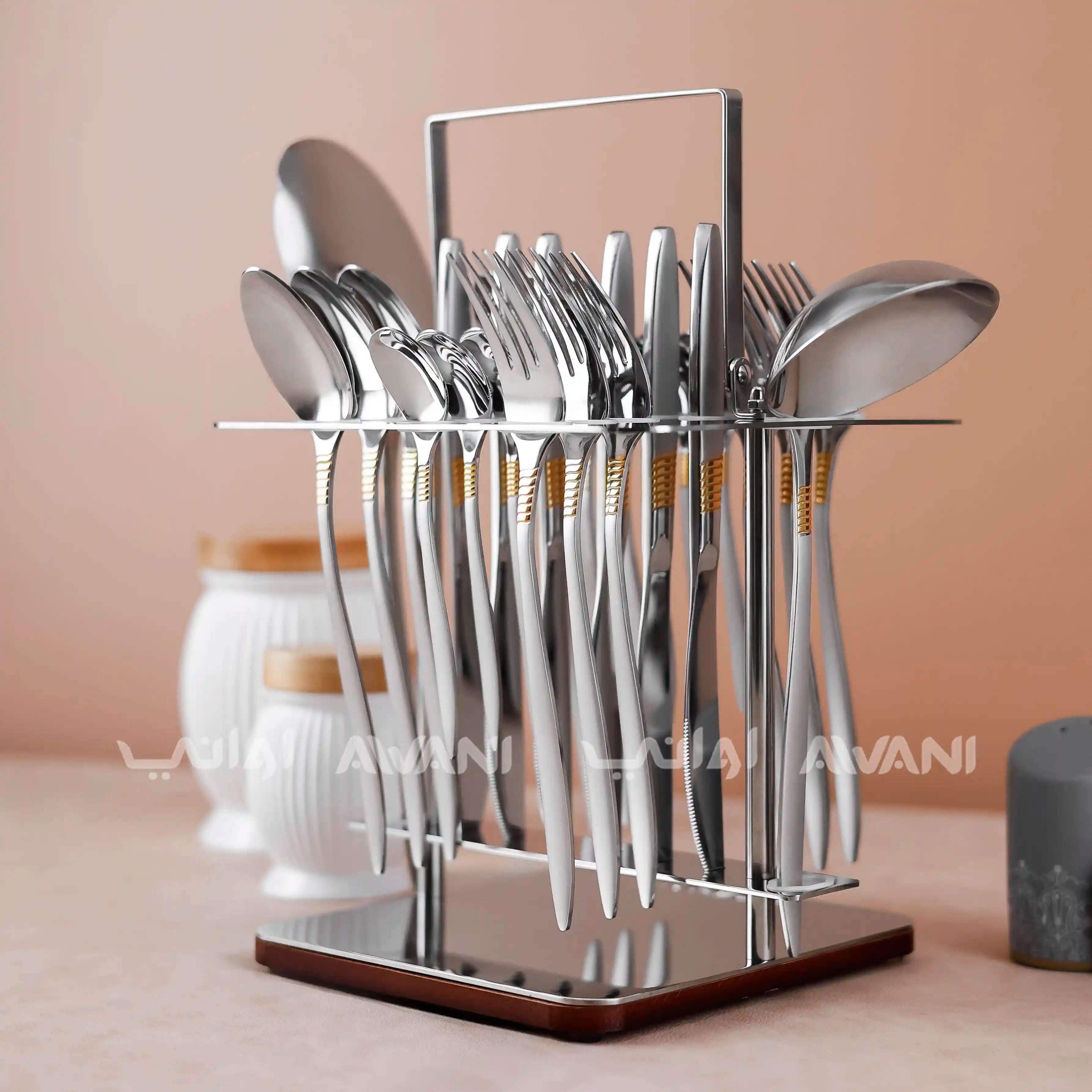 Stainless Steel Cutlery Set (26 pcs)