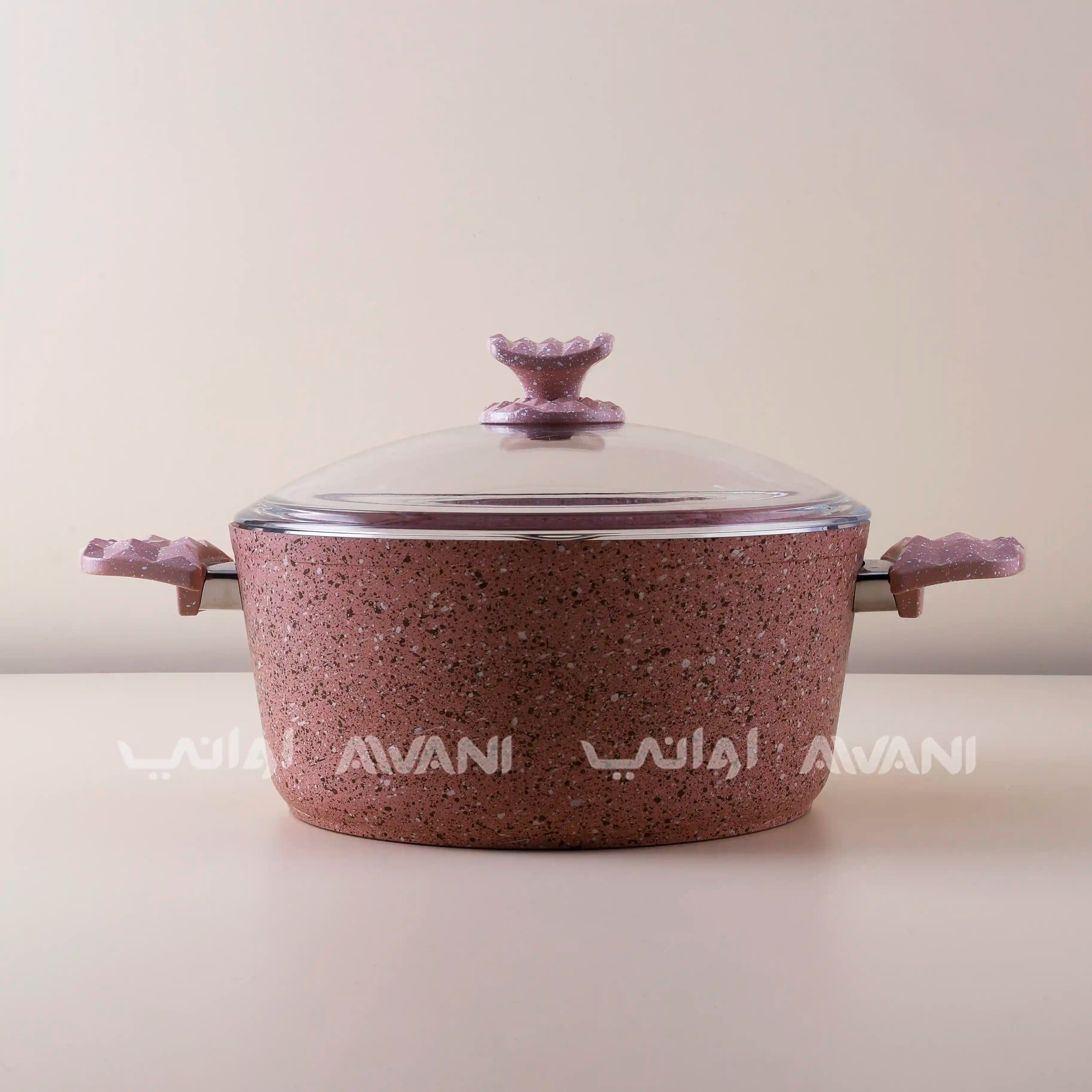 Granite  28CM Pink Casserole