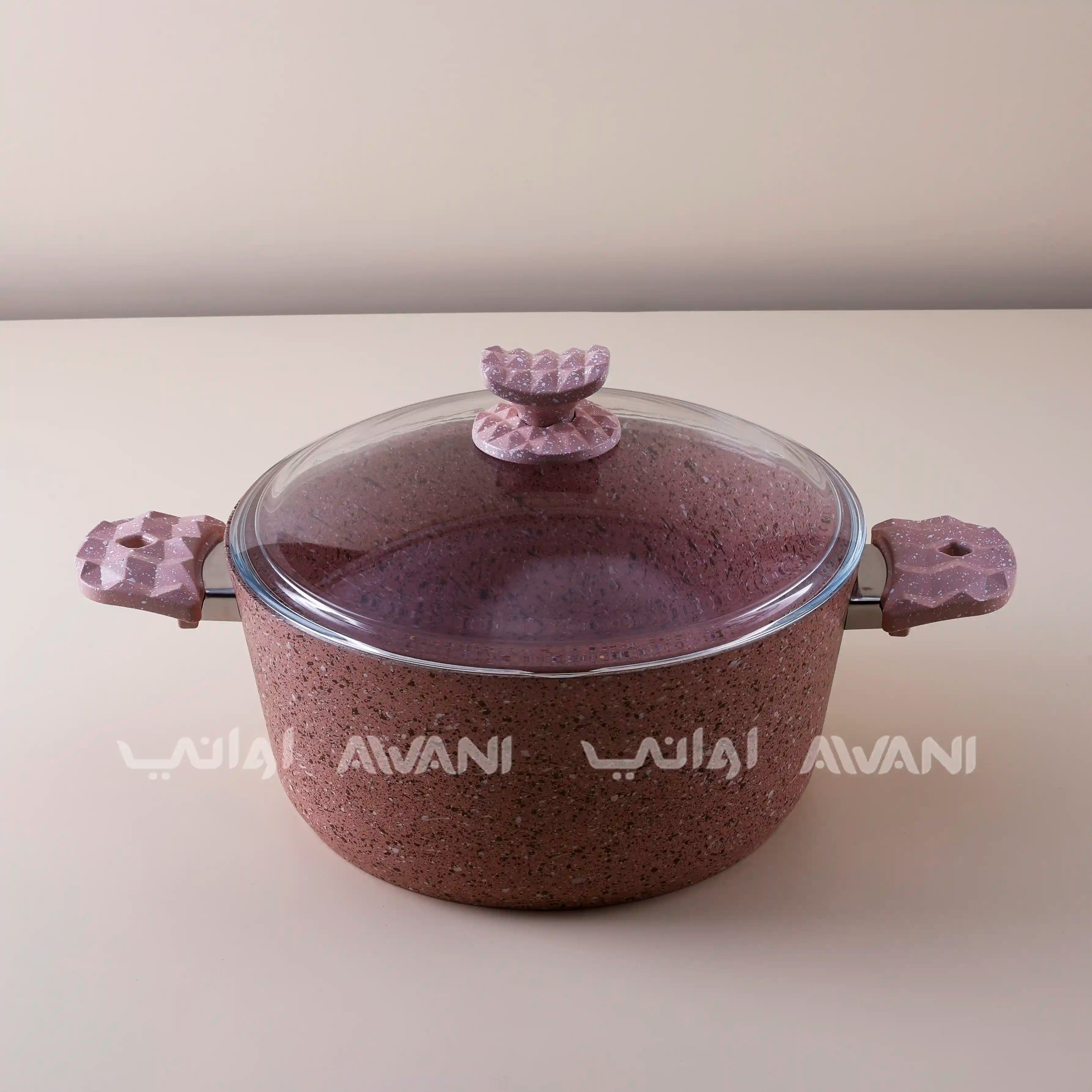 Granite  28CM Pink Casserole