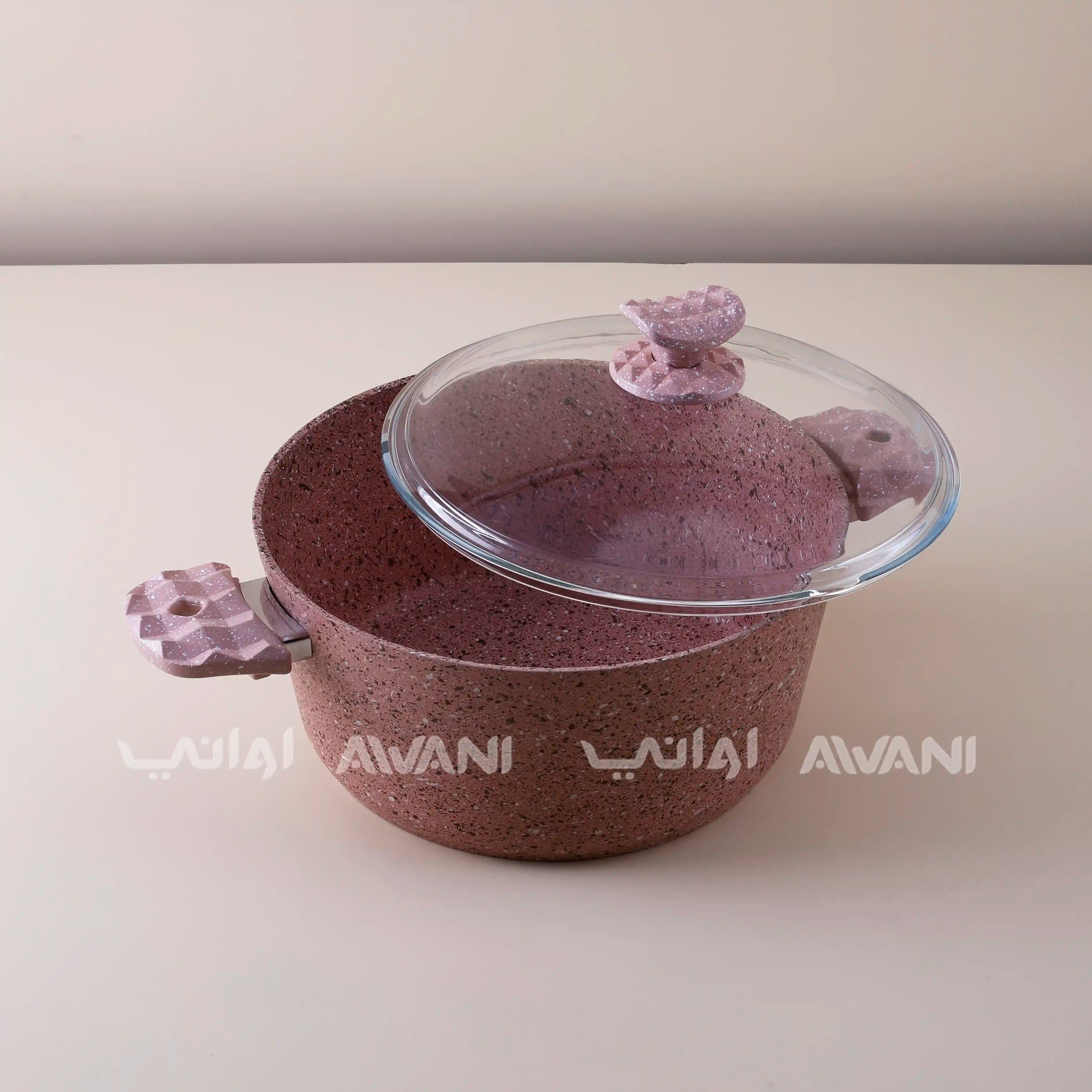Granite  28CM Pink Casserole