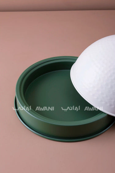 Dates Bowl Dome Dessert with Green Base - M