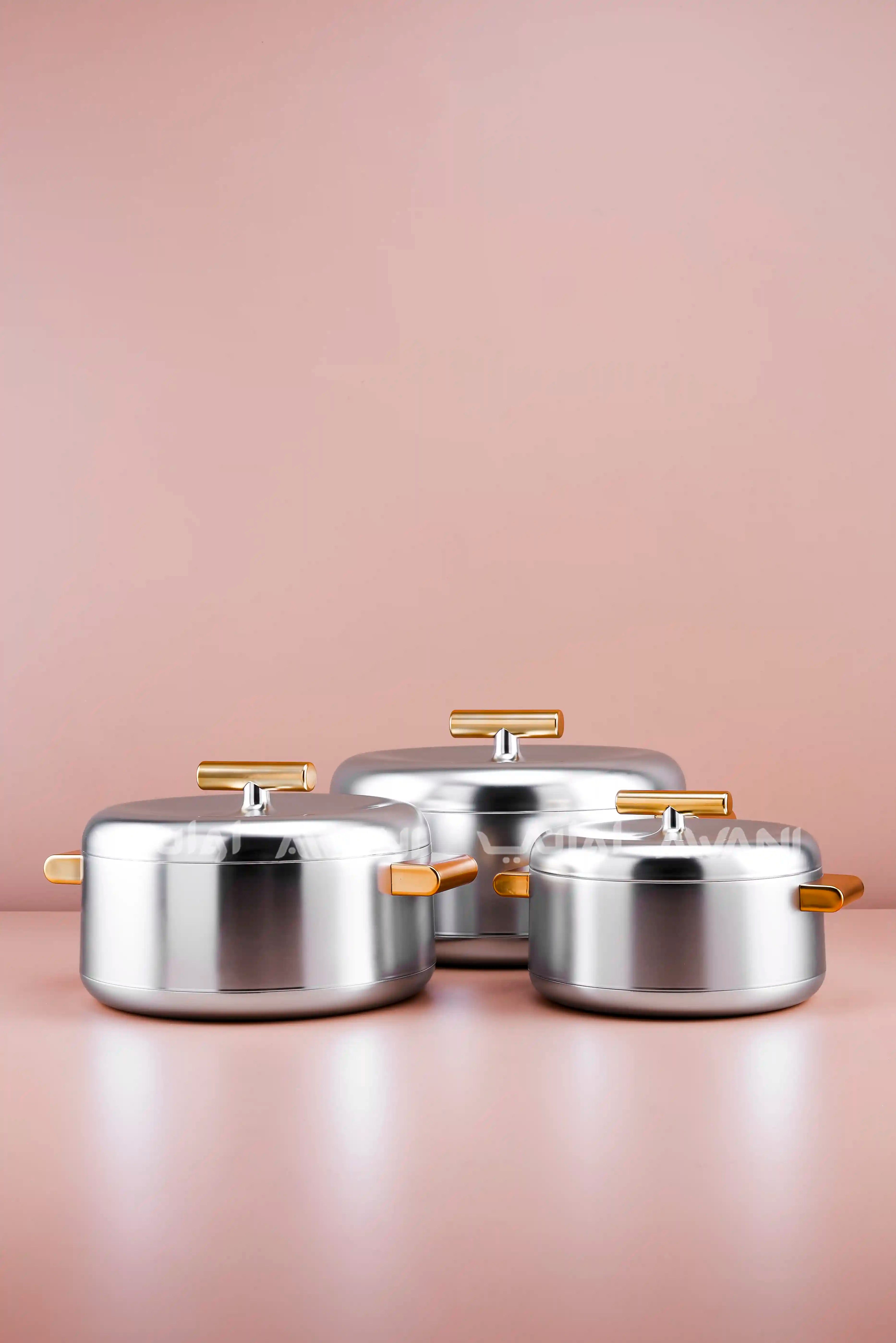 MC/MG  HOT POT 3PCS SET 2000 ml  | 1000ml  | 350 ml
