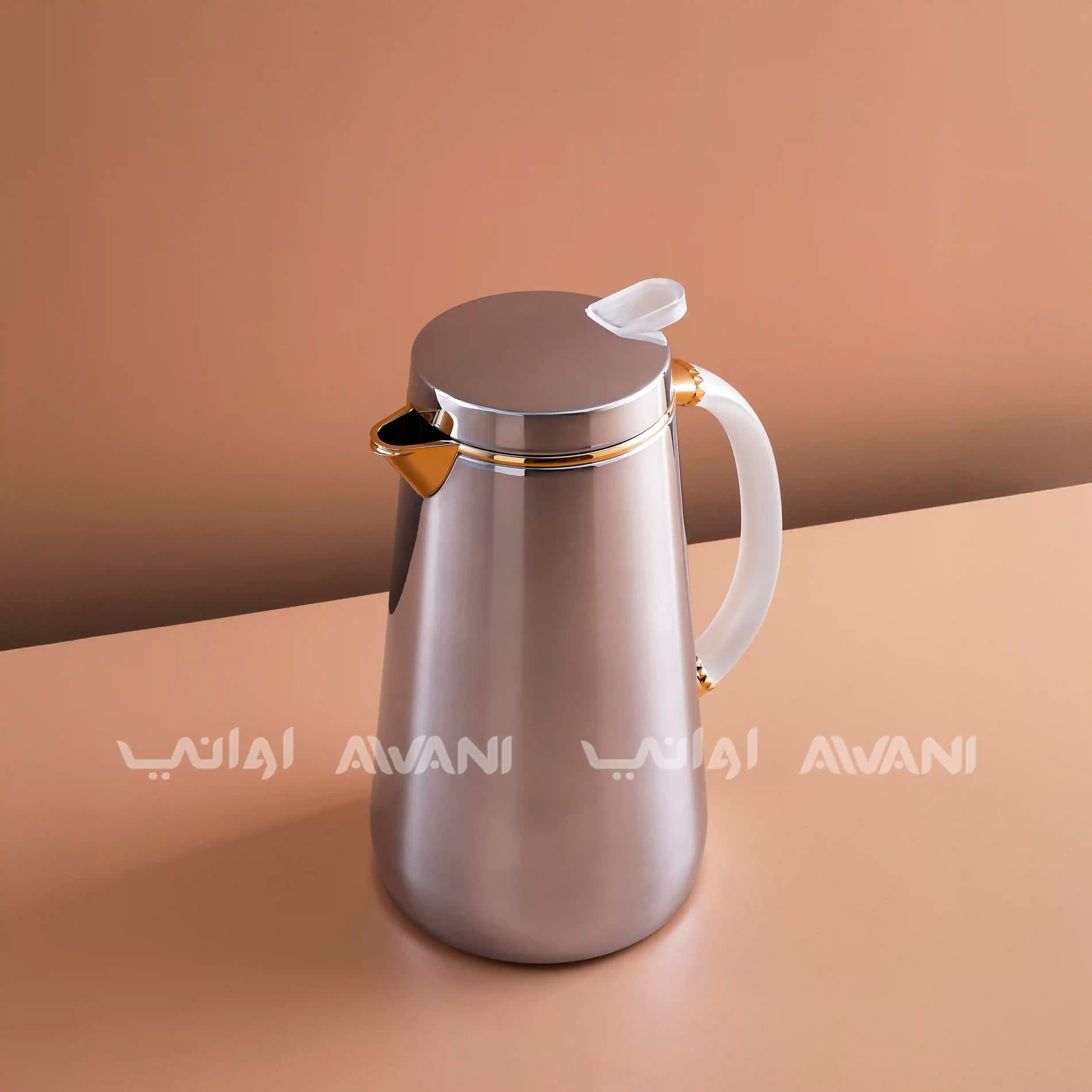 Gold Flask – 0.7ML | Hot & Cold with Clear Handle