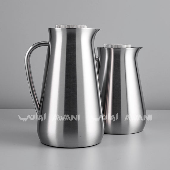 Full Silver Flask 1 L + 0.5 L