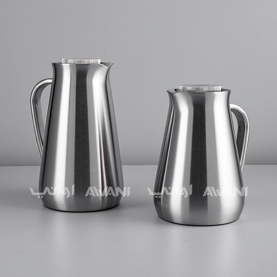 Full Silver Flask 1 L + 0.5 L