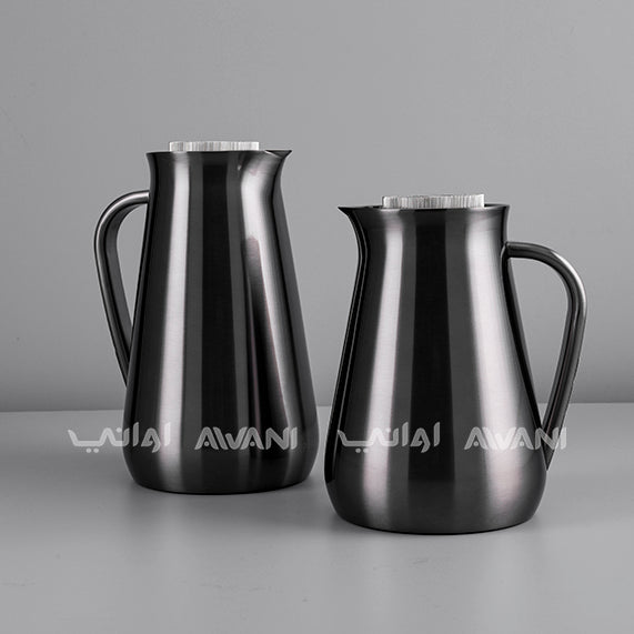 Full Black Color  Flask 1 L + 0.5 L