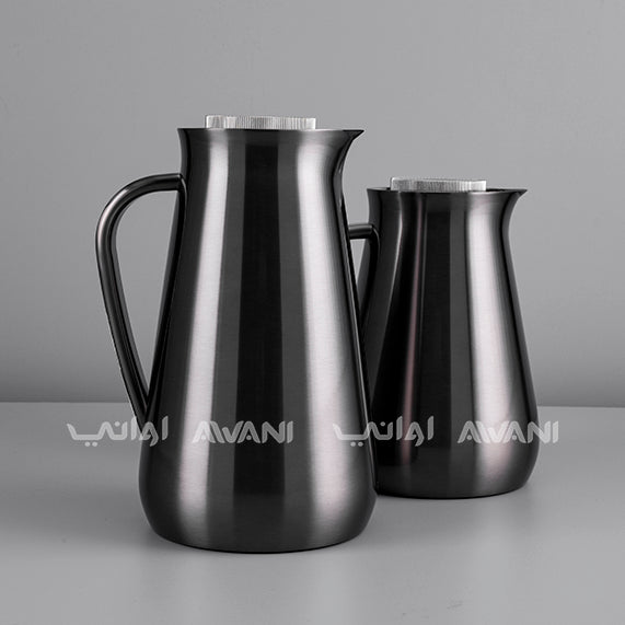 Full Black Color  Flask 1 L + 0.5 L