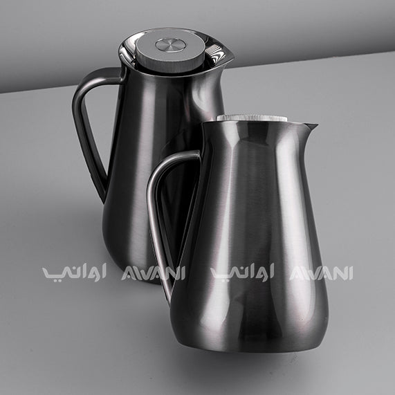 Full Black Color  Flask 1 L + 0.5 L