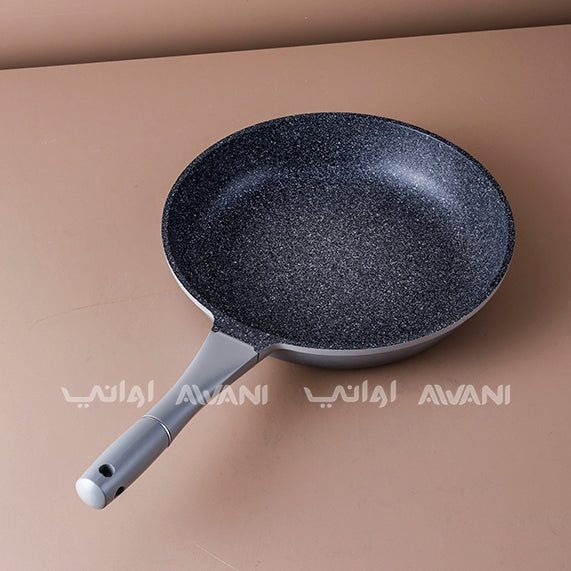 Non Stick Fry Pan Frying _ Gray and Black