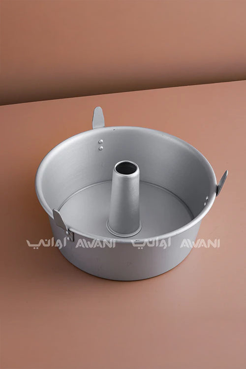 Aluminum Fluted Cake Pan, Round 10 Inch, Sleeved