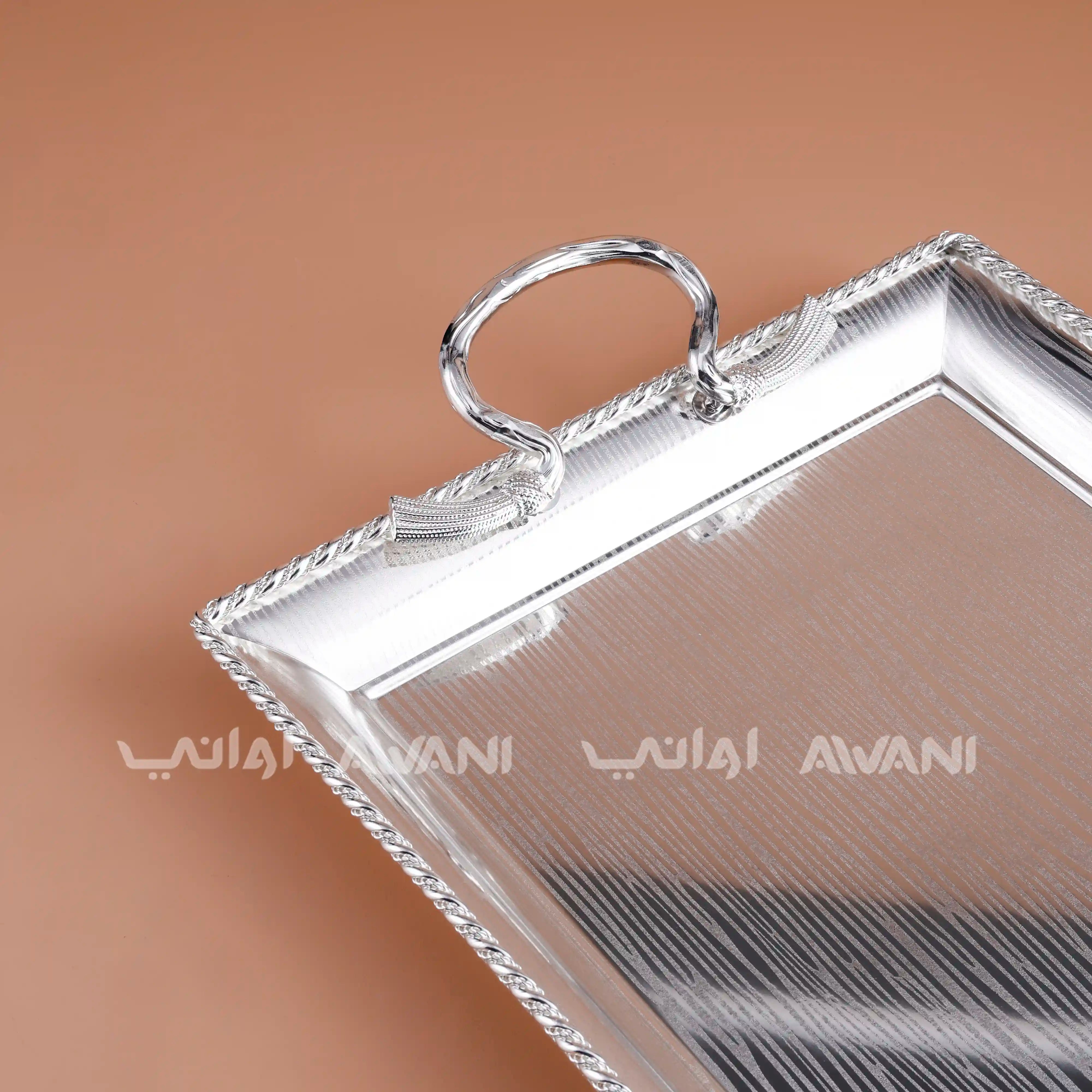 Metal Tray Silver