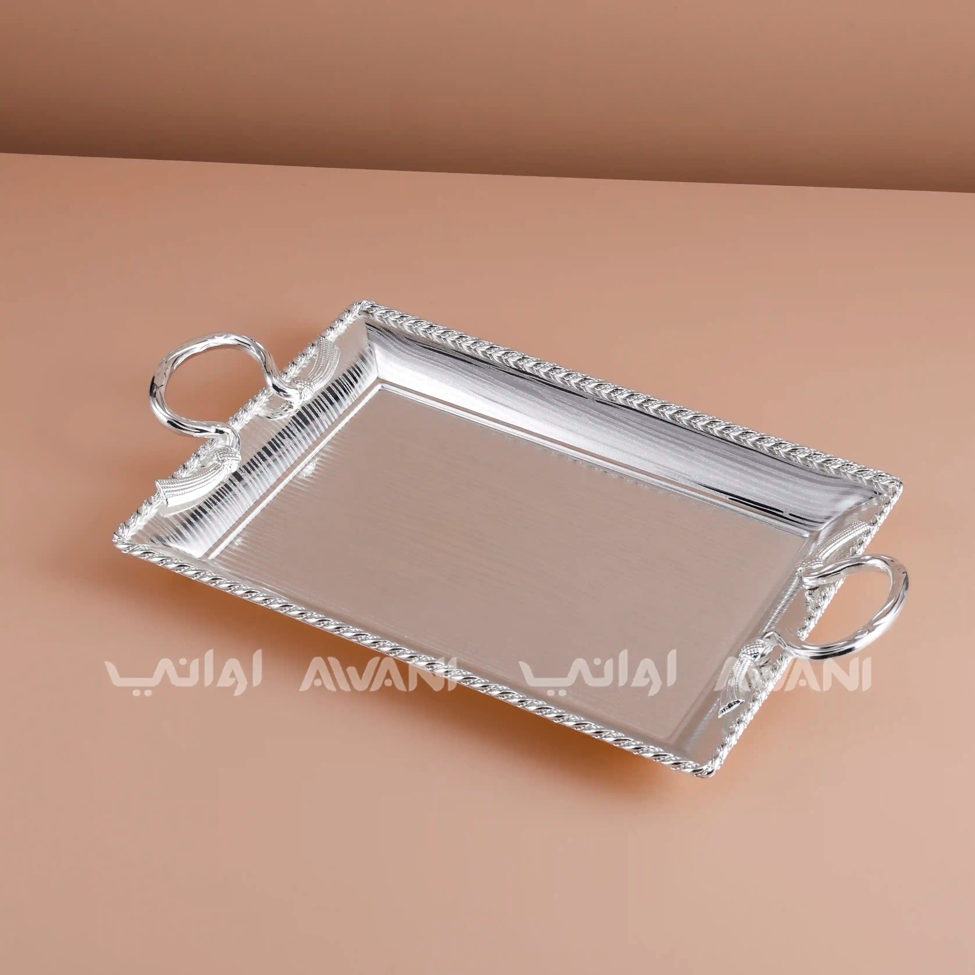 Metal Tray Silver