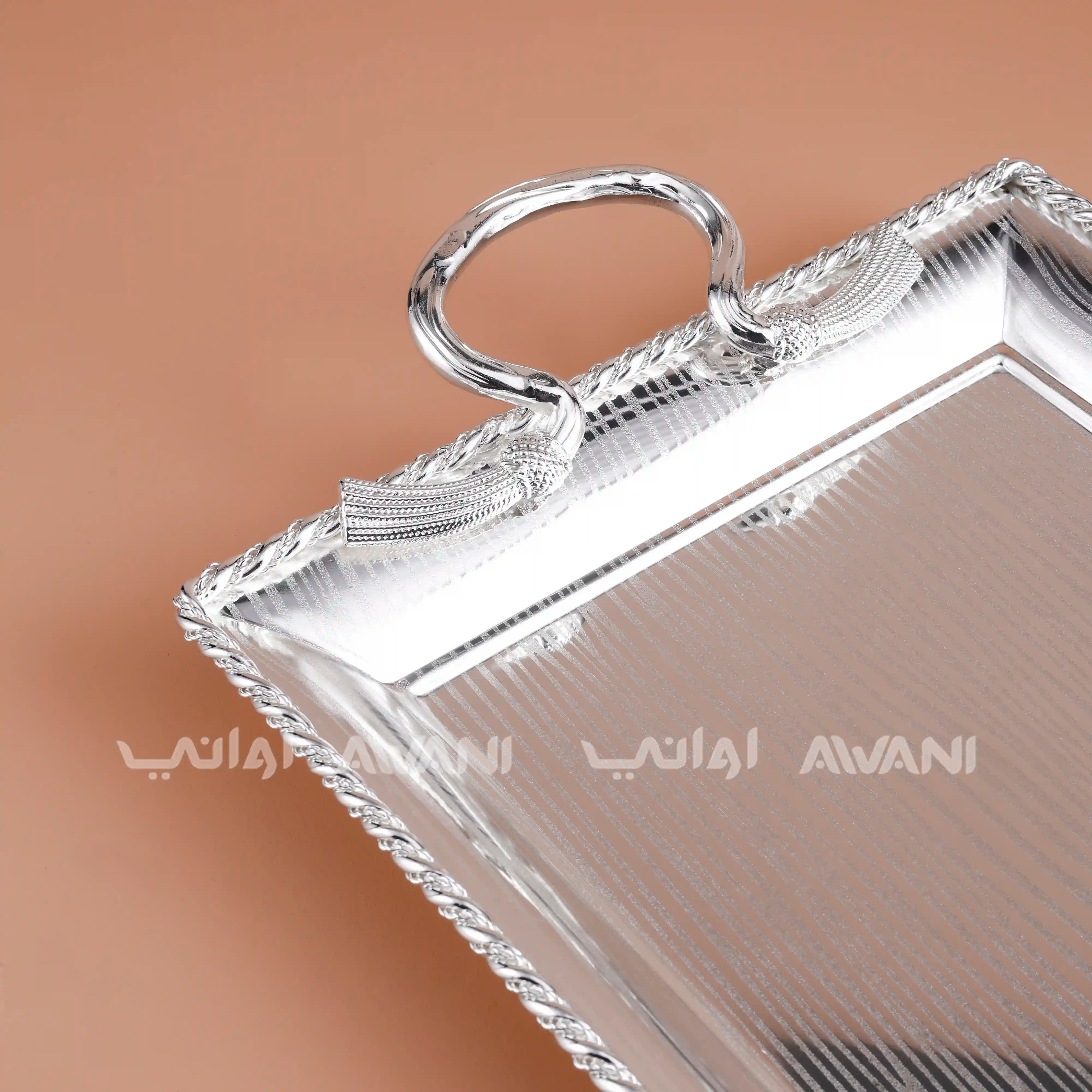 Metal Tray Silver