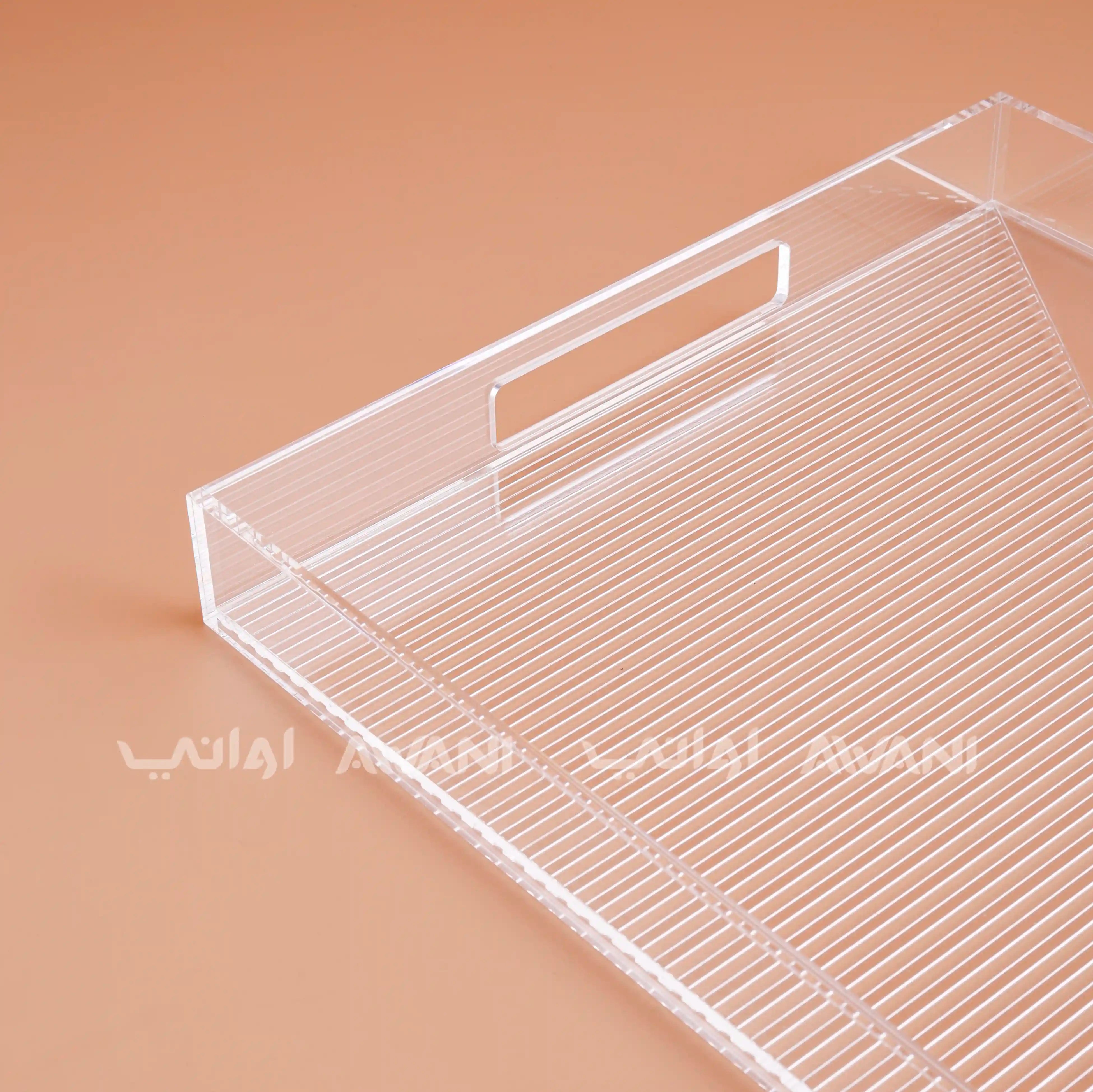 Sawani (Tray) - Silver and Clear